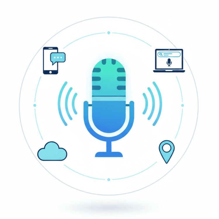 Voice Search optimisation Company illustration