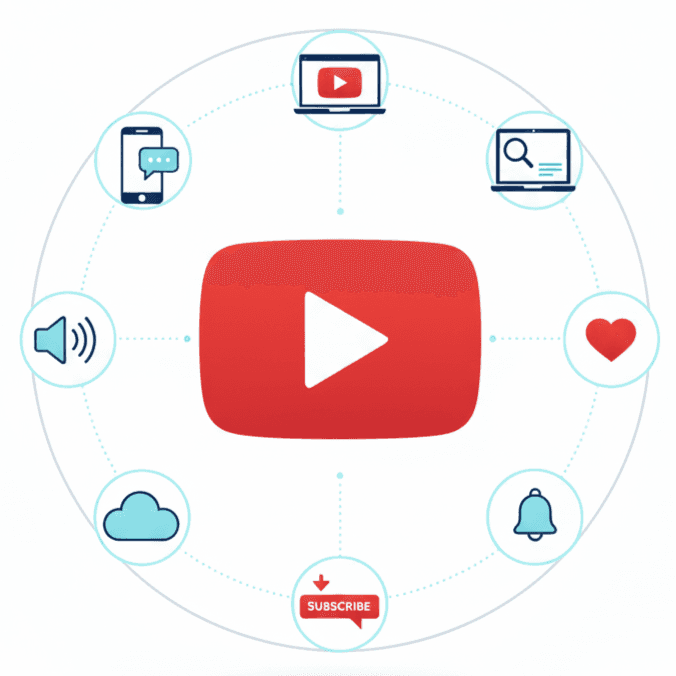YouTube SEO Company illustration
