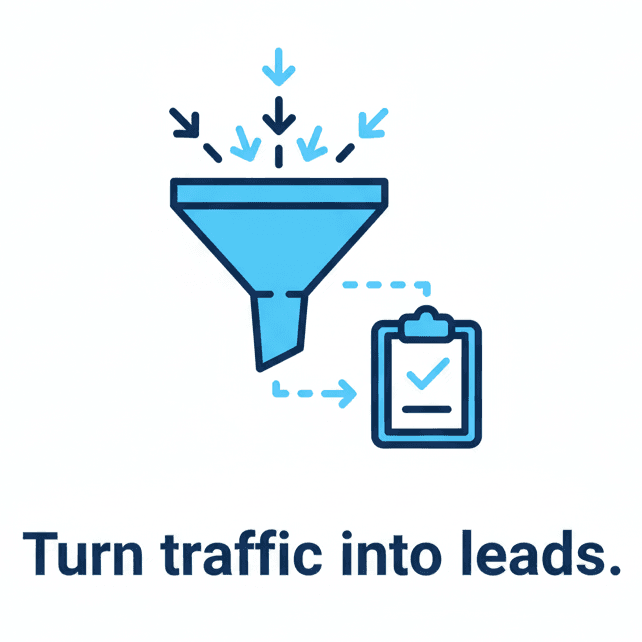 Lead Generation SEO illustration